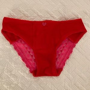 VS Lace Back Bikini Underwear